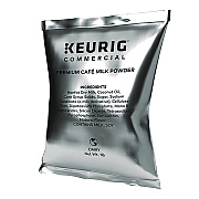 Keurig Premium Cafe Powders, Natural Milk, 16 oz Bag, 12/Carton (KEU5000370311)