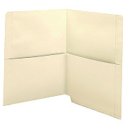Medical Arts Press End Tab Folder with Pockets, Straight Tabs, Letter Size, Manila, 50/Box (MAQ31425MAP)
