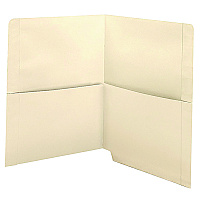 Medical Arts Press End Tab Folder with Pockets, Straight Tabs, Letter Size, Manila, 50/Box (MAQ31425MAP)