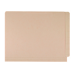 Medical Arts Press Economy End Tab File Folder, Straight Tabs, Letter Size, 0.75" Expansion, Manila, 100/Box (MAQ52383)