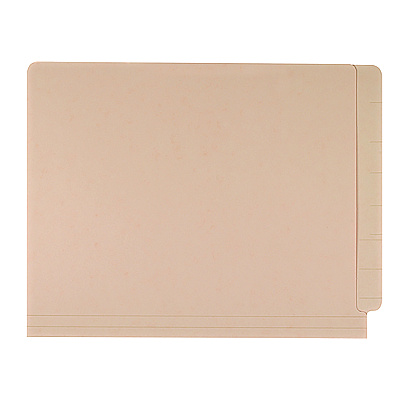 Medical Arts Press Economy End Tab File Folder, Straight Tabs, Letter Size, 0.75" Expansion, Manila, 100/Box (MAQ52383)