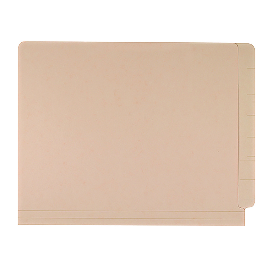 Medical Arts Press Economy End Tab File Folder, Straight Tabs, Letter Size, 0.75" Expansion, Manila, 100/Box (MAQ52383)