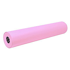 Pacon Decorol Flame Retardant Art Rolls, 40 lb Cover Weight, 36 x 1,000 ft, Decoral Pink (PACPAC101204)