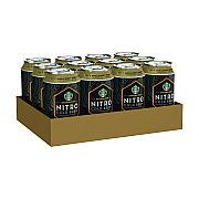 Starbucks Nitro Cold Brew Coffee, Vanilla Sweet Cream, 9.6 oz Can, 12/Carton (SBKPEP19290)