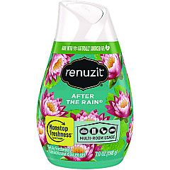 Renuzit Adjustables Air Freshener, After the Rain Scent, 7 oz Solid, 12/Carton (AMY43100CT)