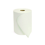 Boardwalk Green Universal Roll Towels, 1-Ply, 8" x 800 ft, Natural White, 6 Rolls/Carton (BWK17GREEN)