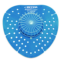 Betco SmartSCREEN Urinal Screen, Ocean Blue Scent, Blue, 1 lb, 72/Carton (BET2867200)