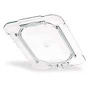 Carlisle StorPlus Polycarbonate Flat Universal Lid, 4.31 x 6.88 x 0.44, Clear, Plastic (CFS10336U07)