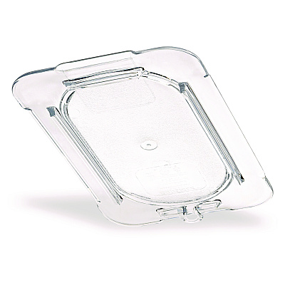 Carlisle StorPlus Polycarbonate Flat Universal Lid, 4.31 x 6.88 x 0.44, Clear, Plastic (CFS10336U07)
