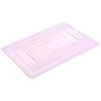 Carlisle StorPlus Polycarbonate Food Storage Container Lid, 18 x 26 x 1.28, Clear, Plastic (CFS1062707)