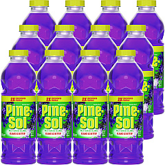 Pine-Sol Multi-Surface Cleaner Concentrated, Lavender Clean, 24 oz Bottle, 12/Carton (CLO60153CT)