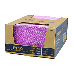 SaniWorks Choice Counter Foodservice Wiper, 1-Ply, 12 x 21, Pink/White, 200/Carton (HOSNF110QCP)