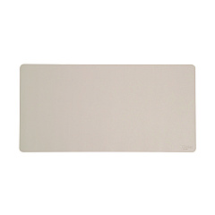 Smead Vegan Leather Desk Pads, 31.5 x 15.7, SandStone (SMD64831)