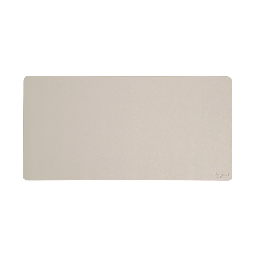 Smead Vegan Leather Desk Pads, 31.5 x 15.7, SandStone (SMD64831)
