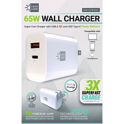 ByTech Wall Charger, 60 W, White (BTHCLPDW6105WT)