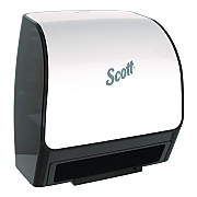 Scott Slimroll Electronic Towel Dispenser, 12.35 x 7.25 x 11.8, White/Black (KCC47259)