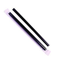 Karat Boba Straws, 9", Black, 1,600/Carton (KRTC9060SBLACK)