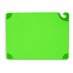 San Jamar Saf-T-Grip Cutting Board, 24 x 18 x 0.5, Green (SJMCBG182412GN)