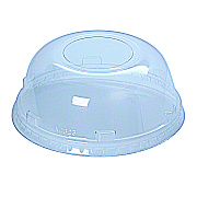 Fabri-Kal Kal-Clear/Nexclear Drink Cup Lids, Squat Dome Lid with 1.75" Hole, Fits 32 oz Cold Cups, Clear, 500/Carton (FABDLKC32S)
