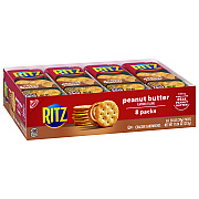 Nabisco Ritz Peanut Butter Cracker Sandwiches, 1.38 oz, 8/Pack (CDB02104)