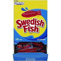Swedish Fish Grab-and-Go Candy Snacks In Reception Box, 240-Pieces/Box (CDB43146)