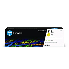 HP 218A, (HEWW2182A), Yellow Original LaserJet Toner