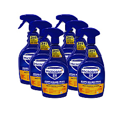 Microban 24-Hour Disinfectant Multipurpose Cleaner, Citrus, 32 oz Spray Bottle, 6/Carton (PGC47415)