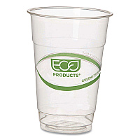 Eco-Products GreenStripe PLA Cold Cups, 10 oz, Clear, 1,000/Carton (ECOEPCC10GS)