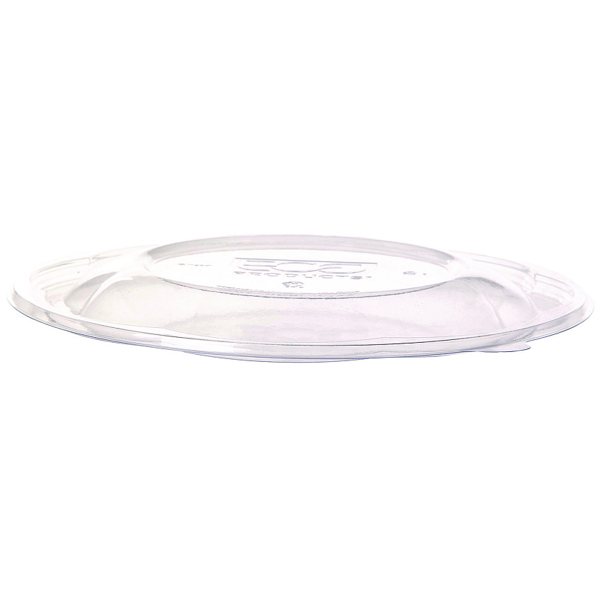 Eco-Products Salad Bowl Lids, Lids for 64 oz Squat Salad Bowls, 9.5" Diameter, Clear, Plastic, 300/Carton (ECOEPSBS64LID)
