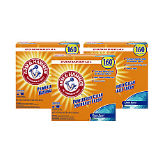 Arm & Hammer Powder Laundry Detergent, Clean Burst, 9.86 lb Box, 3/Carton (CDC3320000109)