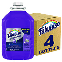 Fabuloso All-Purpose Cleaner, Lavender Scent, 1 gal Bottle, 4/Carton (CPC05253)