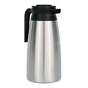 BUNN 1.9 Liter Thermal Pitcher, Stainless Steel/Black (BUNVACPIT19)