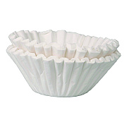 BUNN Commercial Coffee Filters, 32 Cup Size, Flat Bottom, 50/Cluster, 10 Clusters/Pack (BUNGOURMET504)