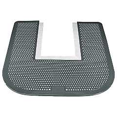 Impact Disposable Toilet Floor Mat, Nonslip, Orchard Zing Scent, 23 x 21.63, Gray, 6/Carton (IMP1550CT)