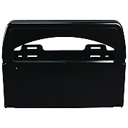Impact Toilet Seat Cover Dispenser, 16.4 x 3.05 x 11.9, Black, 2/Carton (IMP1122CT)