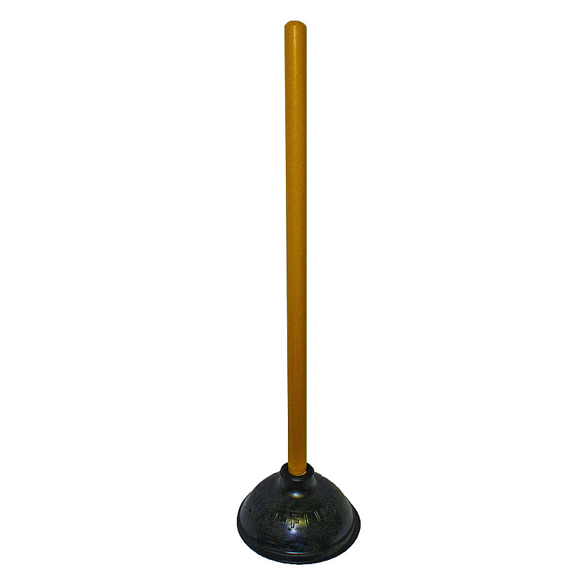 Impact Plunger, 20" Wood Handle, 6" dia (IMP9201)