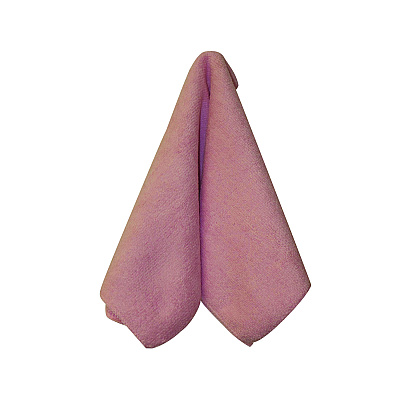 Impact Premium Weight Microfiber Dry Cloths, 16 x 16, Pink, 12/Pack (IMPLFK400)
