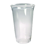 Fabri-Kal Kal-Clear PET Cold Drink Cups, 24 oz, Clear, 25/Sleeve, 24 Sleeves/Carton (FABKC24)