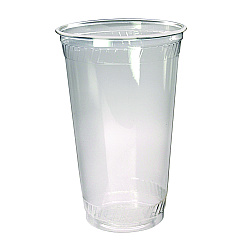 Fabri-Kal Kal-Clear PET Cold Drink Cups, 24 oz, Clear, 25/Sleeve, 24 Sleeves/Carton (FABKC24)