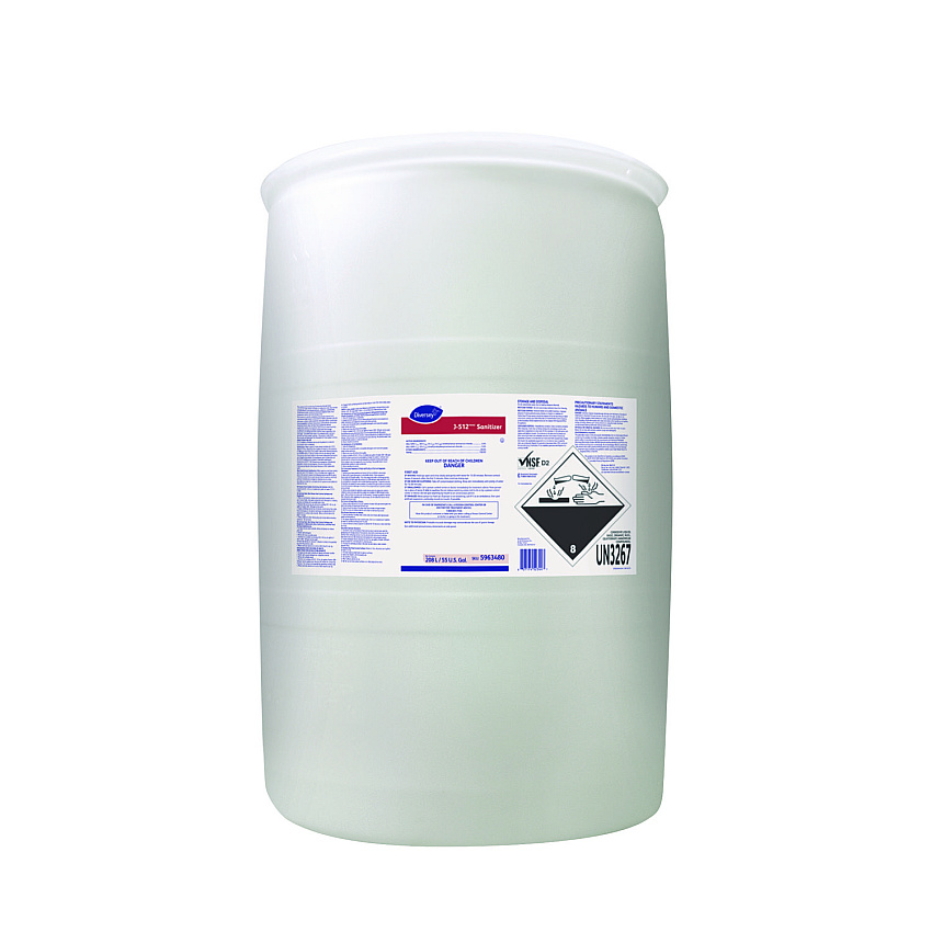 Diversey J-512TM/MC Sanitizer, Quaternary Scent, 55 gal Drum (DVO5963480)