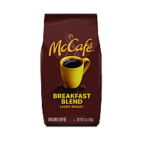 McCafe Ground Coffee, Breakfast Blend, 12 oz Bag (GMT5533EA)