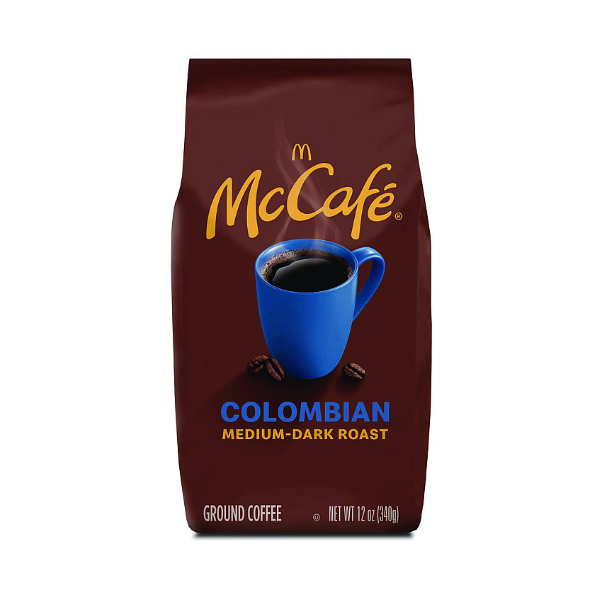 McCafe Ground Coffee, Colombian, 12 oz Bag (GMT6346EA)