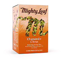 Mighty Leaf Tea Whole Leaf Tea Pouches, Chamomile Citrus, 15/Box (PEE510136)