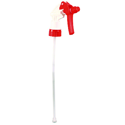 Impact General Purpose Trigger Sprayer, 9.88" Tube, Fits 32 oz Bottles, Red/White, 24/Carton (IMP59062491)