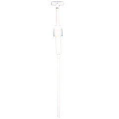 Impact Economy Plastic Dispensing Pump with Senior Rieke Adapter for 5 gal Pails and 38 mm Screwcap for 1 gal Jugs, White (IMP904AEA)