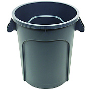 Impact Value-Plus Containers, 20 gal, Low-Density Polyethylene, Gray (IMPGC200103)