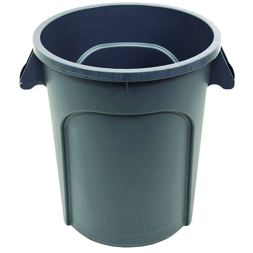 Impact Value-Plus Containers, 20 gal, Low-Density Polyethylene, Gray (IMPGC200103)