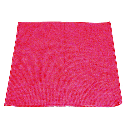 Impact Lightweight Microfiber Cloths, 16 x 16, Red, 240/Carton (IMPLFK451)