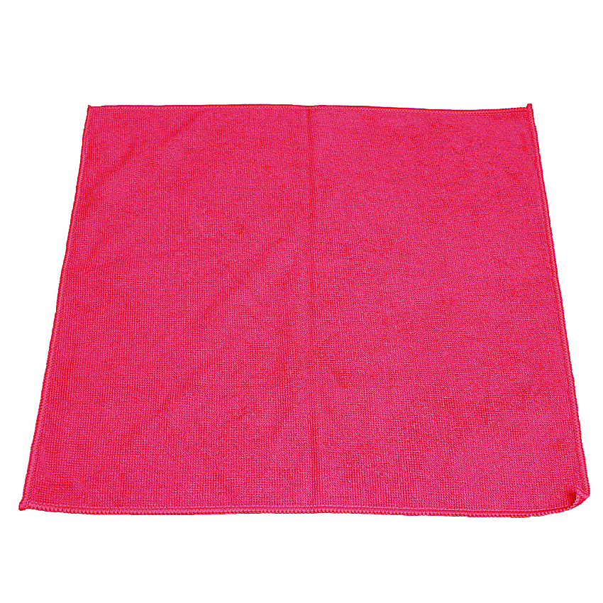 Impact Lightweight Microfiber Cloths, 16 x 16, Red, 240/Carton (IMPLFK451)
