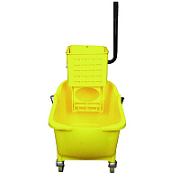 Impact Side-Press Wringer and Plastic Bucket Combo, 12 to 32 oz, Yellow (IMP7Y26363Y)